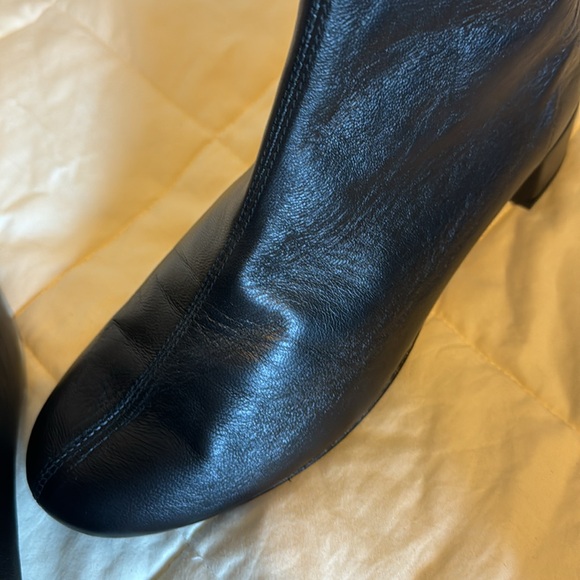 Repetto noir boots kitten heel - Picture 8 of 11